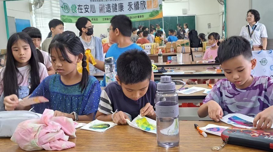 ▲舉辦夏日共學營隊 推廣食安與環境生態