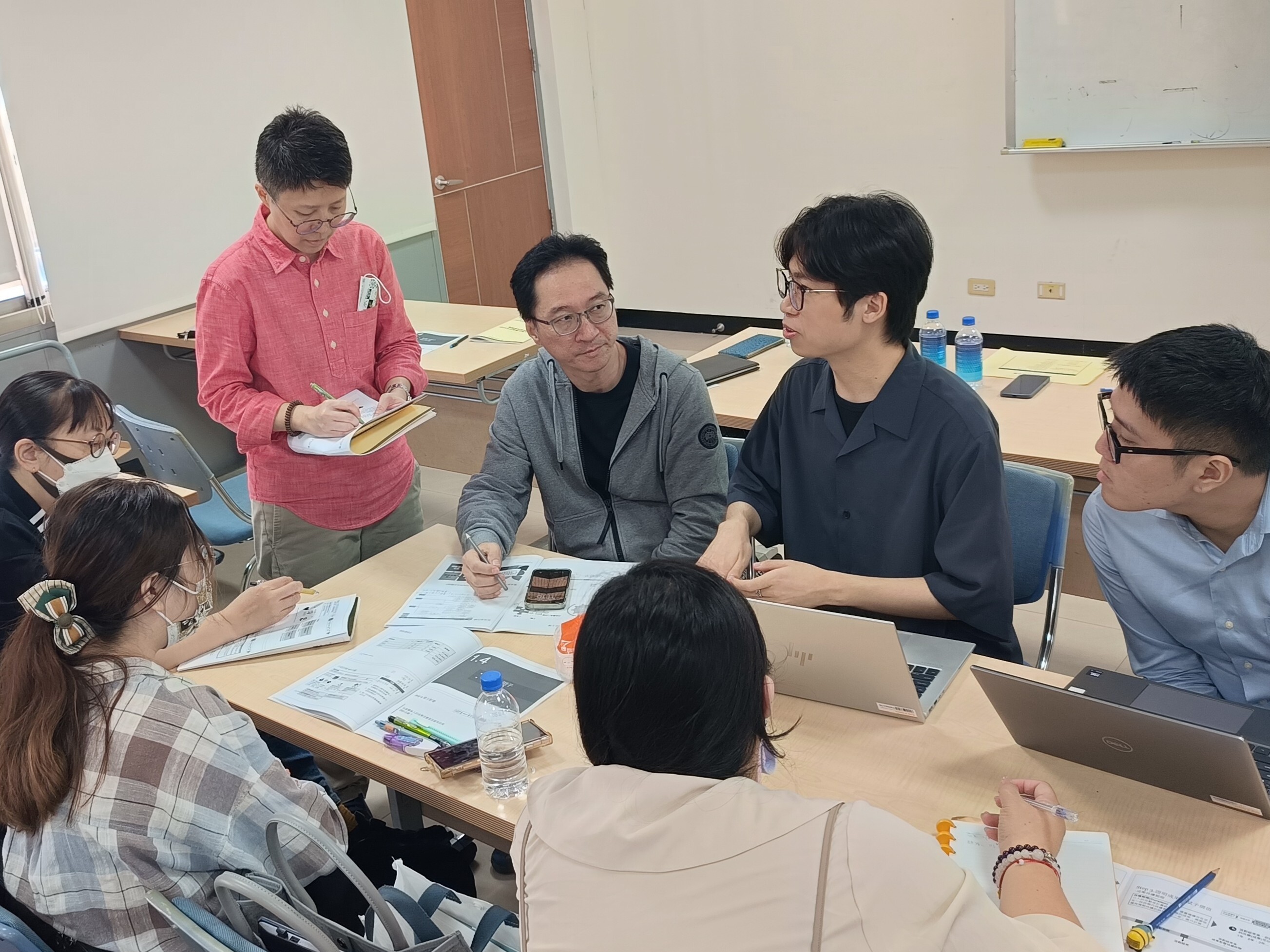 ▲SROI成果事件鏈分組討論