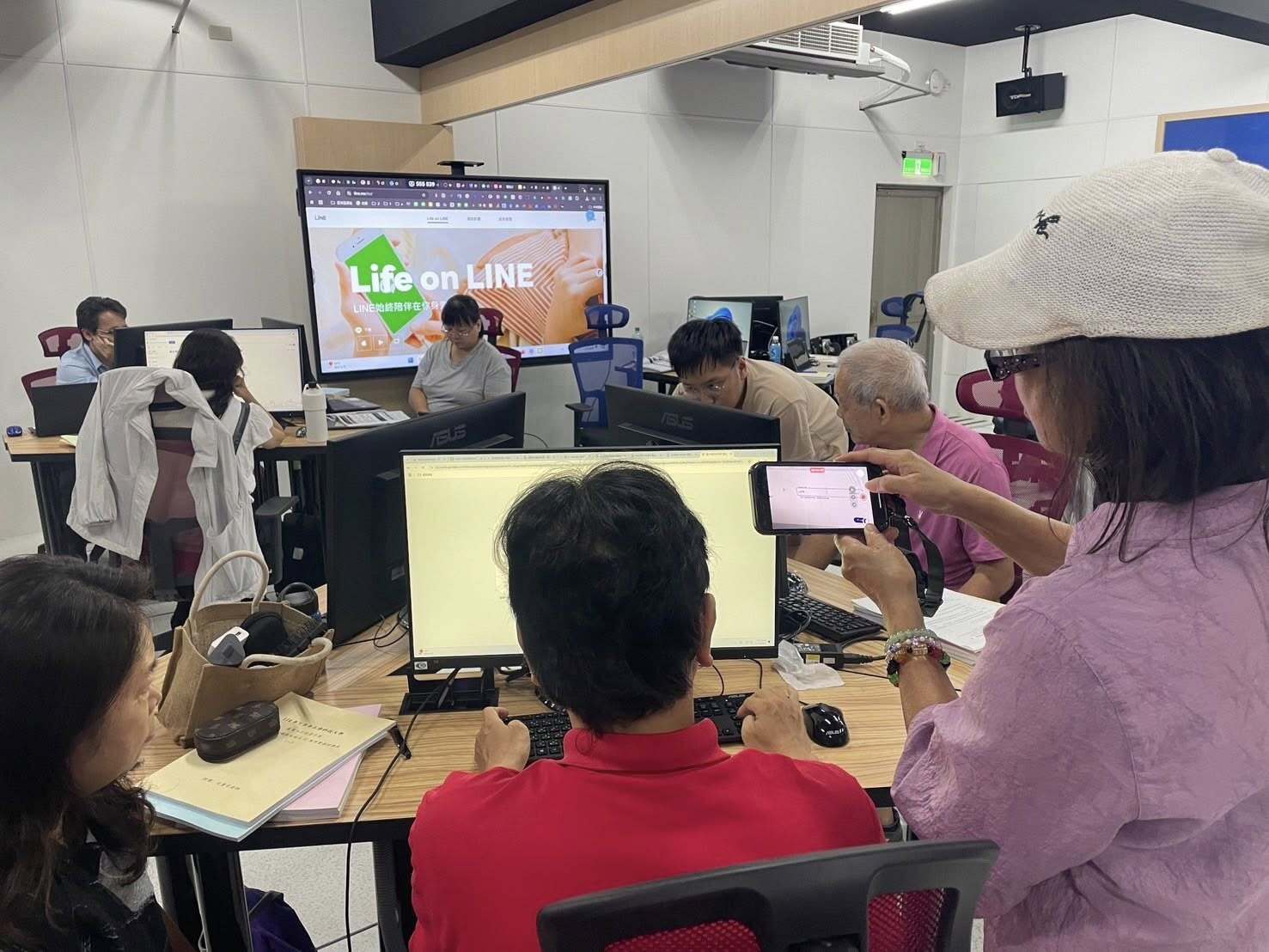 ▲自媒體數位行銷與AI應用班