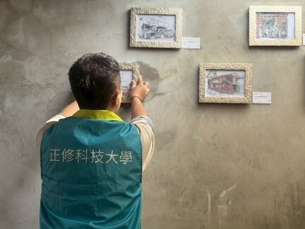▲整修佳冬詩人步道、彩繪牆