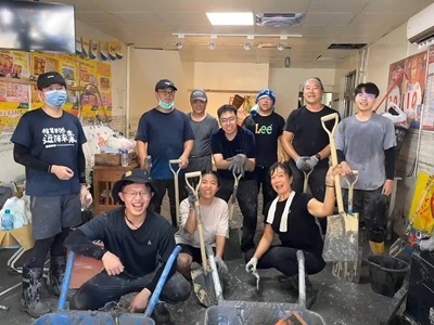 豪雨無情，人心有愛：正修科大學生志工前進花蓮救災圖片