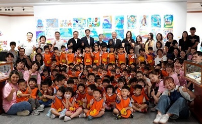 小手創大藝！正修幼兒園「小小米羅」畫展開展