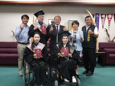 勇敢逐夢、堅持到底　正修科大學習楷模成就精彩人生圖片