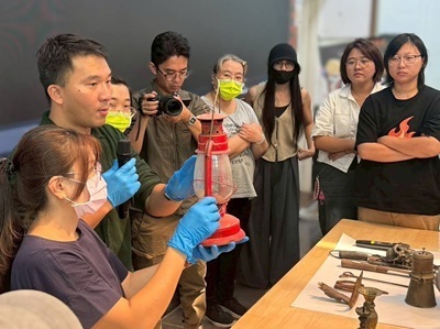 文物的微觀手術——正修科大在泰武的金屬修復行動